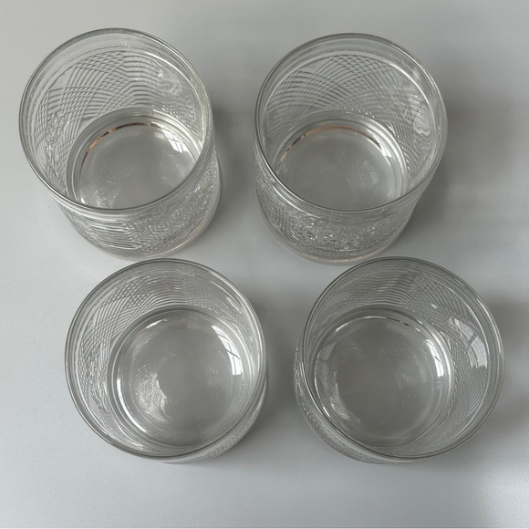 Ralph Lauren Safari Double Old Fashioned Glasses Set of 4 Whiskey Tumblers - Picture 5 of 14